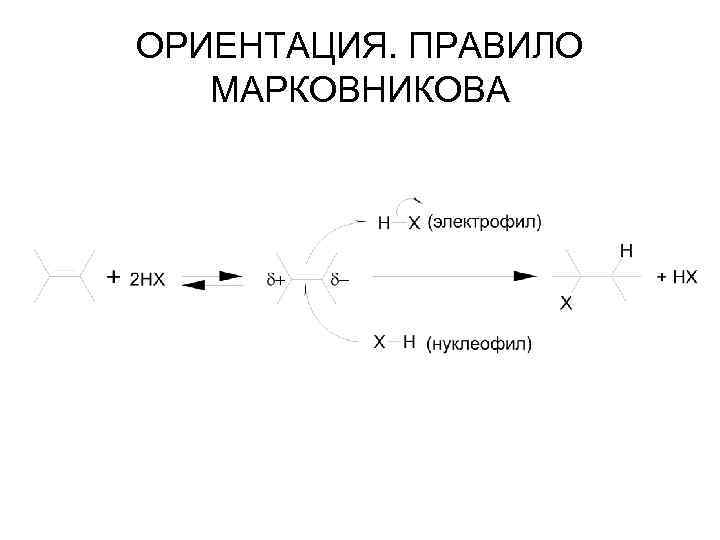 ОРИЕНТАЦИЯ. ПРАВИЛО МАРКОВНИКОВА 