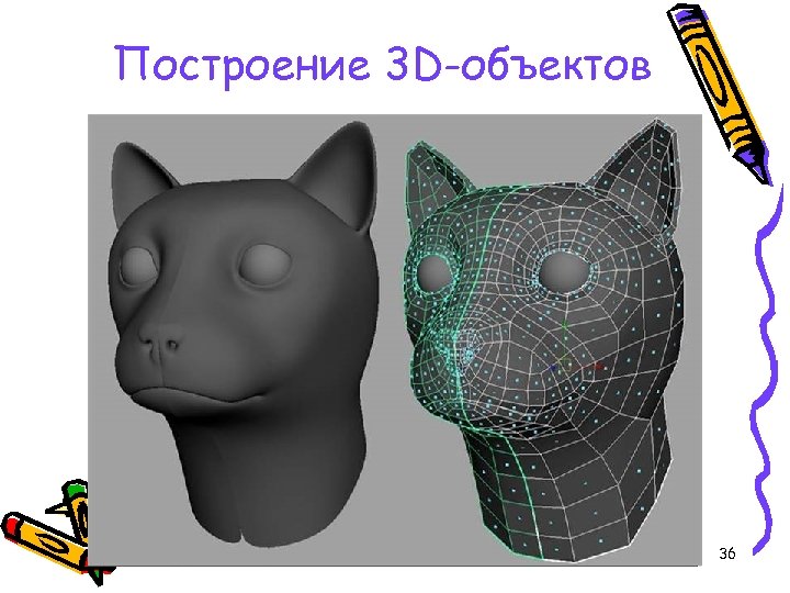 Построение 3 D-объектов 36 