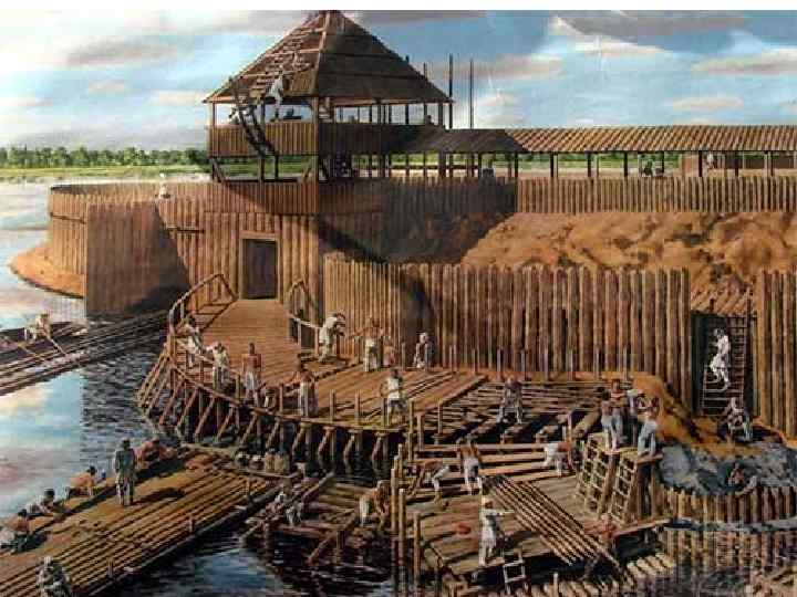 ЗНАЧЕНИЕ ПРИСОЕДИНЕНИЯ СИБИРИ «Сбор казаками дани» Гравюра XVI века. На завоеванных землях возникали крепости