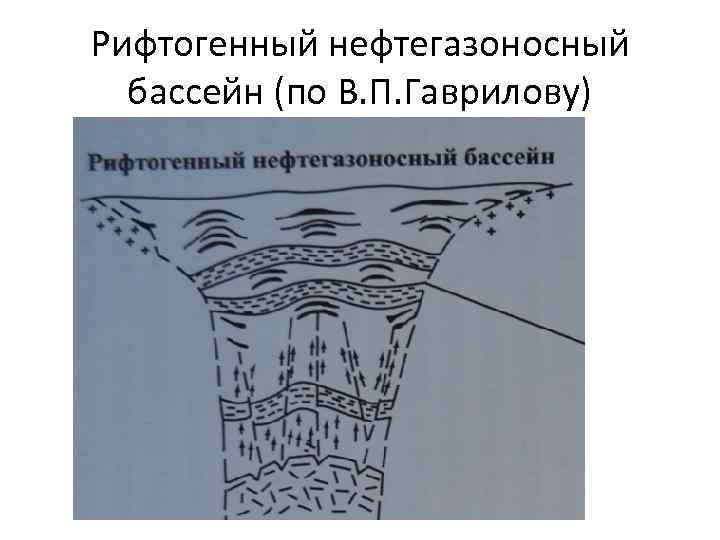 Рифтогенный нефтегазоносный бассейн (по В. П. Гаврилову) 