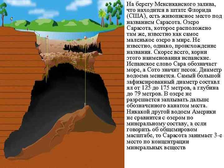  На берегу Мексиканского залива, что находится в штате Флорида (США), есть живописное место