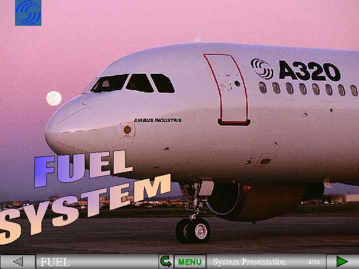 FUEL MENU System Presentation 1/35 