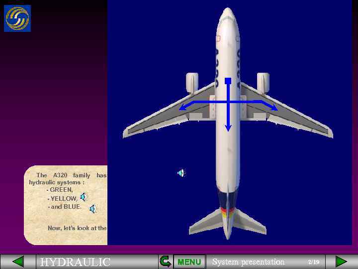 The A 320 family has three independent hydraulic systems : - GREEN, - YELLOW,