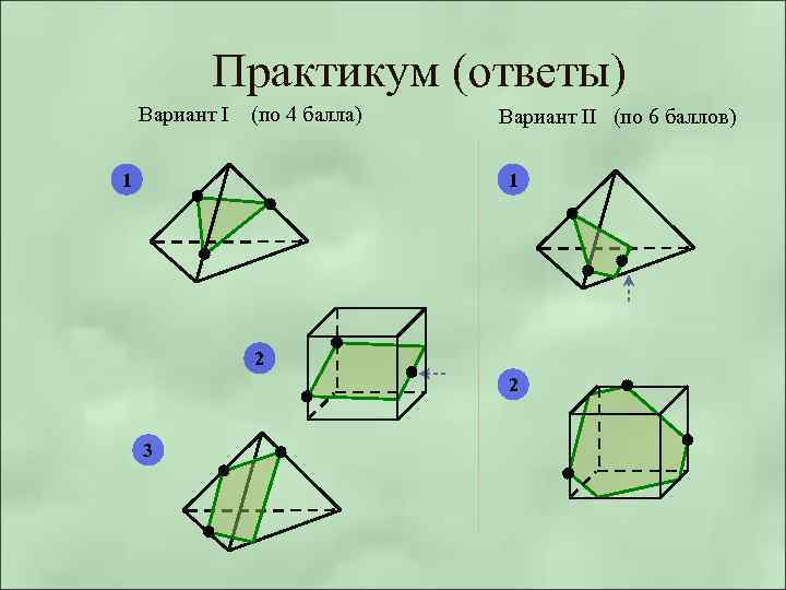 Тетраэдр и параллелепипед 10 класс презентация атанасян