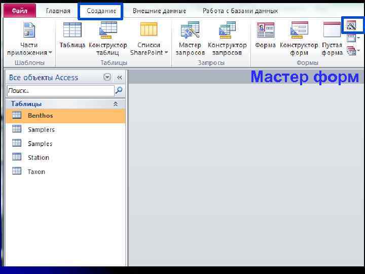 Мастер форм 