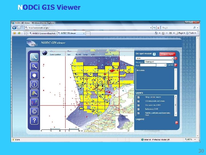 NODCi GIS Viewer 30 