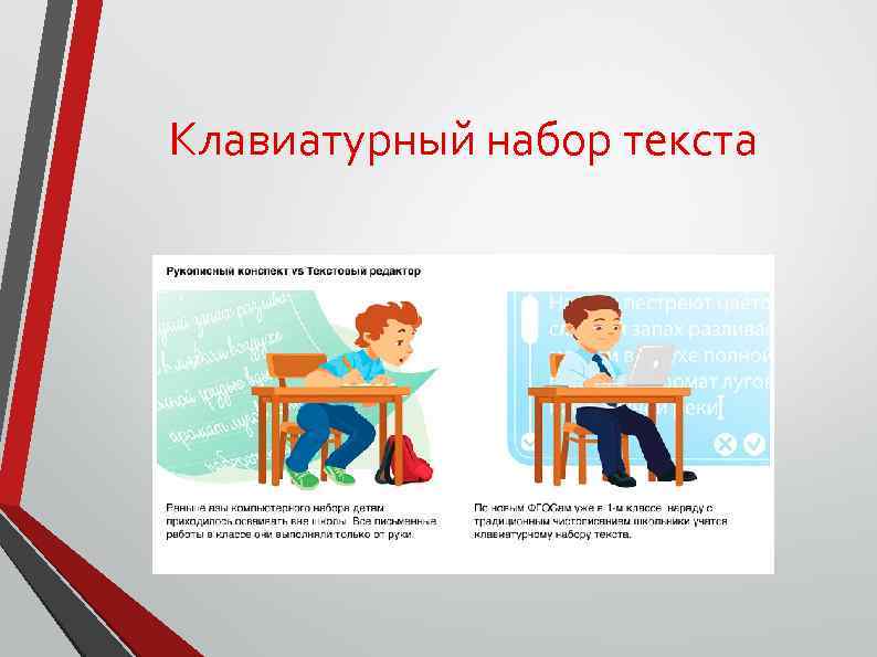 Клавиатурный набор текста 