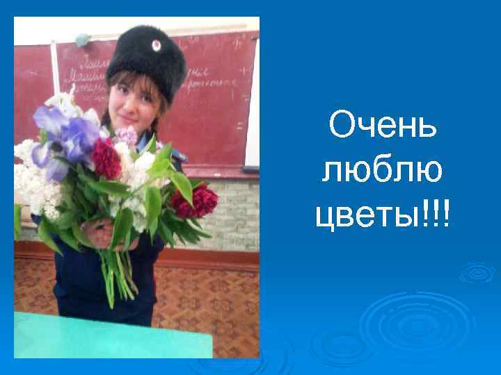 Очень люблю цветы!!! 