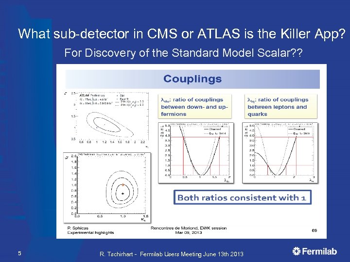 What sub-detector in CMS or ATLAS is the Killer App? For Discovery of the