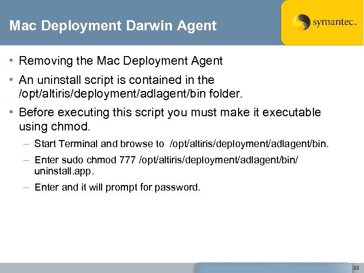 mac image for deployment