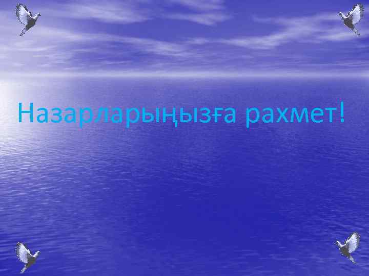 Назарларыңызға рахмет! 