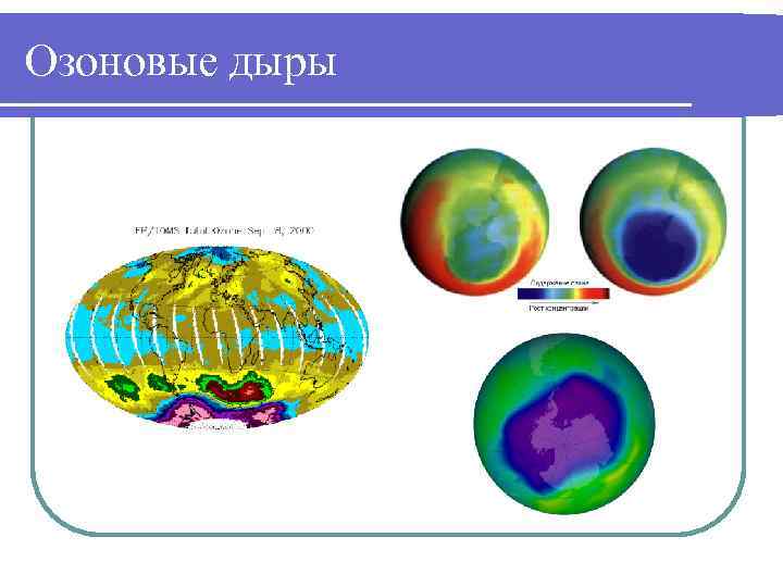 Озоновые дыры 