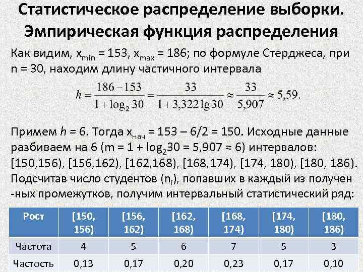 Статистическая выборка. Статистическое распределение выборки. Составить статистическое распределение выборки. Статистический ряд распределения выборки. Статистическая функция распределения выборки.