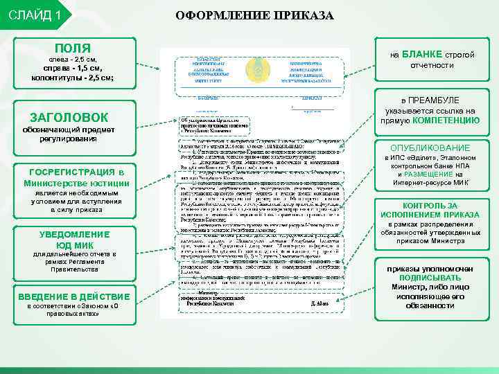 СЛАЙД 1 ПОЛЯ слева - 2, 5 см, справа - 1, 5 см, колонтитулы