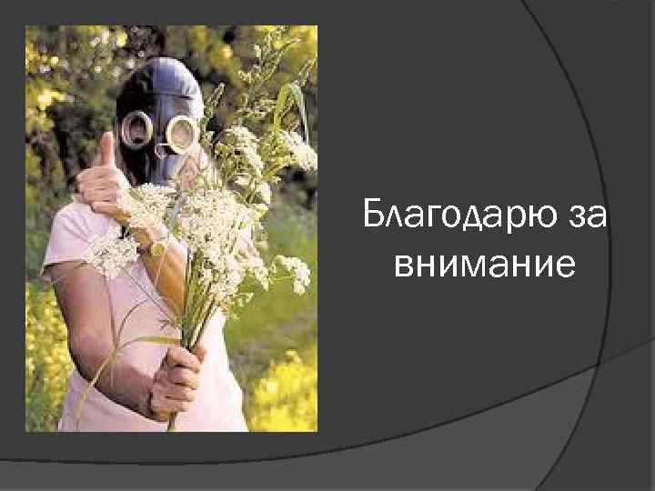 Благодарю за внимание 