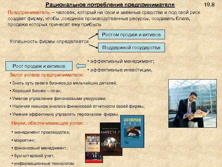 Презентация рациональное экономическое поведение собственника работника потребителя егэ