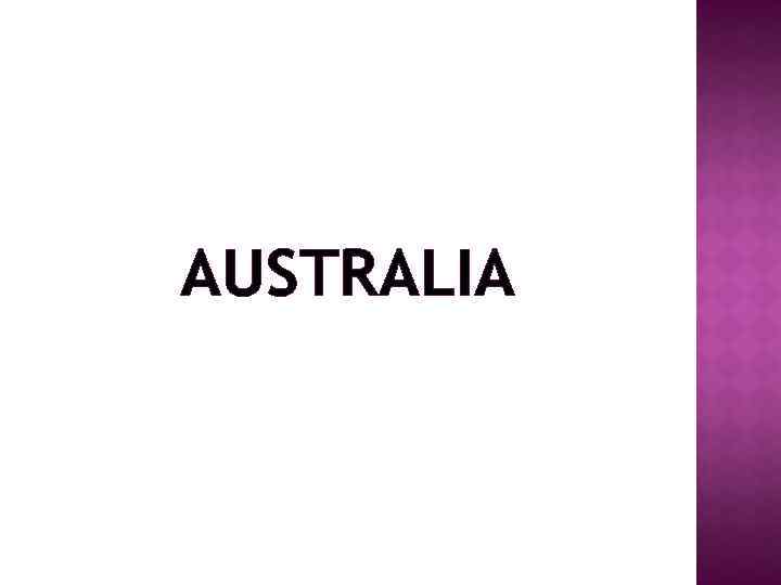 AUSTRALIA 