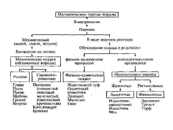 Структура горных пород