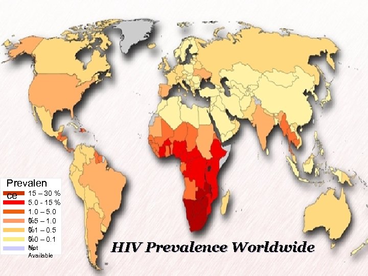 - Prevalen ce 15 – 30 % 5. 0 - 15 % 1. 0