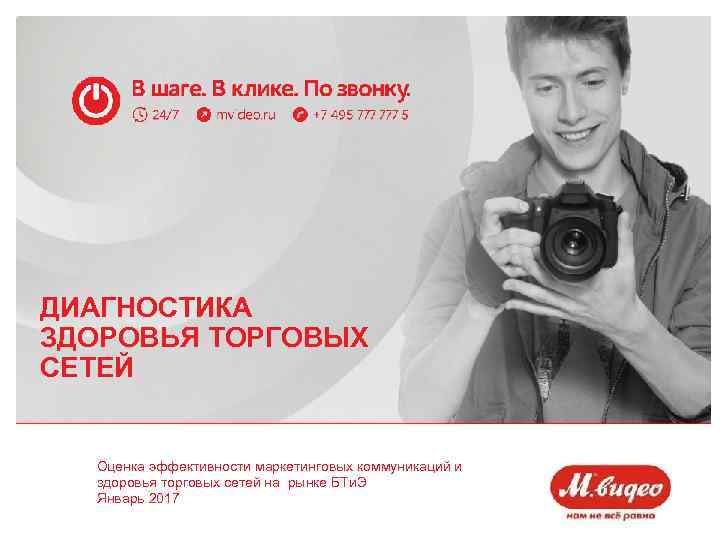 ДИАГНОСТИКА ЗДОРОВЬЯ ТОРГОВЫХ СЕТЕЙ Оценка эффективности маркетинговых коммуникаций и здоровья торговых сетей на рынке