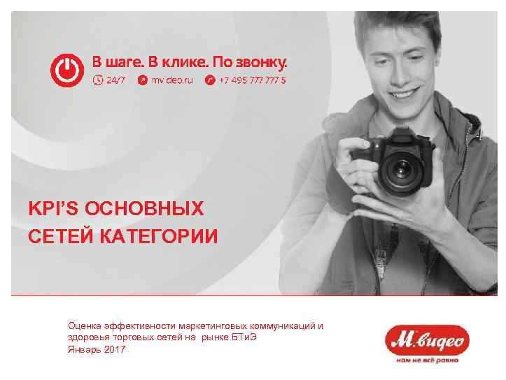 KPI’S ОСНОВНЫХ СЕТЕЙ КАТЕГОРИИ Оценка эффективности маркетинговых коммуникаций и здоровья торговых сетей на рынке