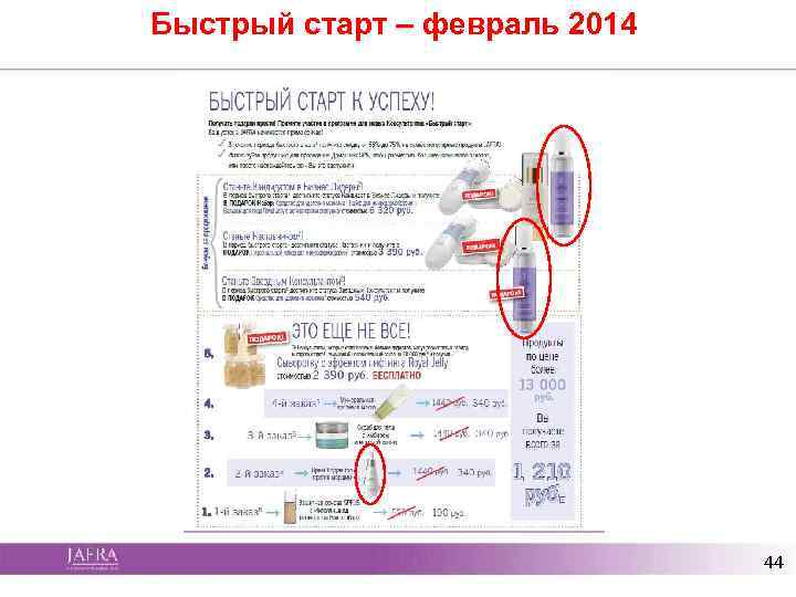 Быстрый старт – февраль 2014 44 