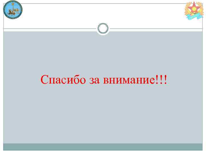 Спасибо за внимание!!! 