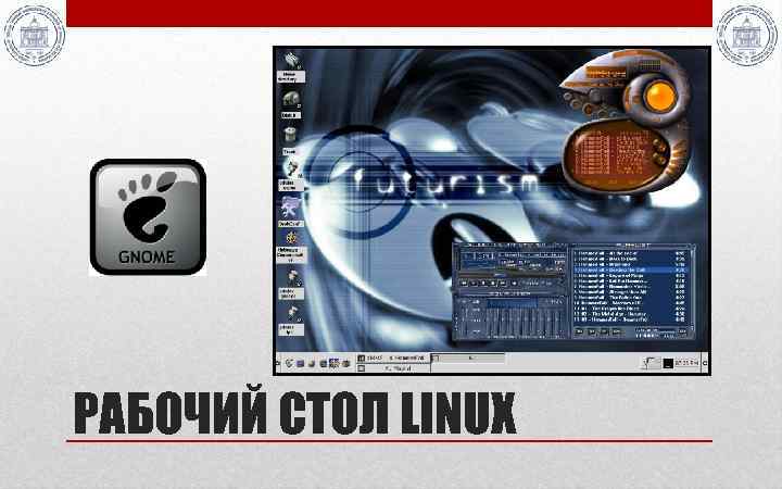 РАБОЧИЙ СТОЛ LINUX 
