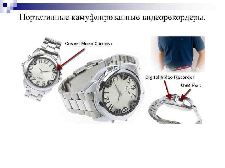Портативные камуфлированные видеорекордеры. 