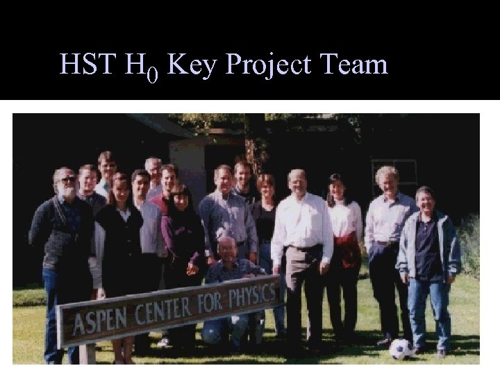 HST H 0 Key Project Team • 