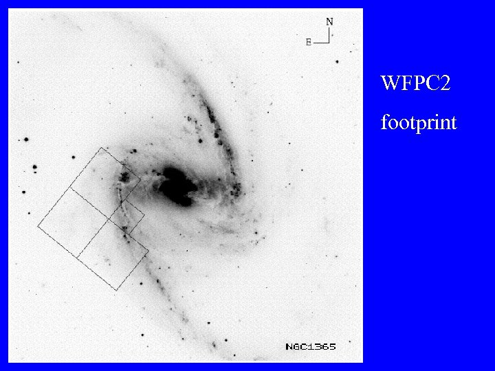WFPC 2 footprint 