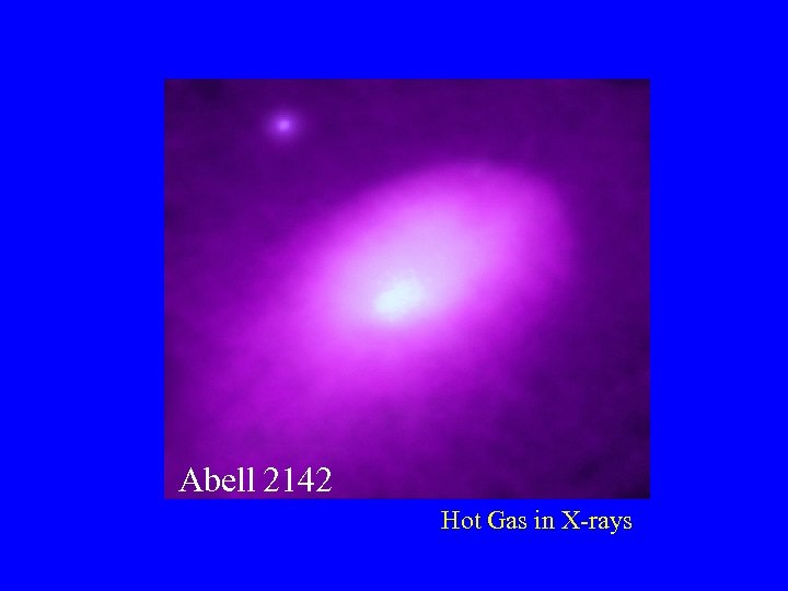Abell 2142 Hot Gas in X-rays 