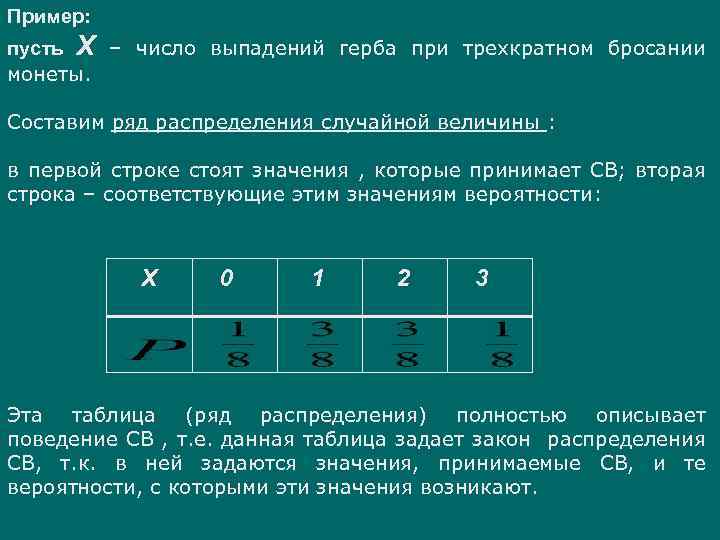 Вероятность и статистика математическая вертикаль