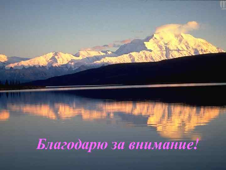 Благодарю за внимание! 