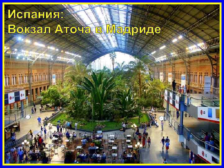 Испания: Вокзал Аточа в Мадриде 