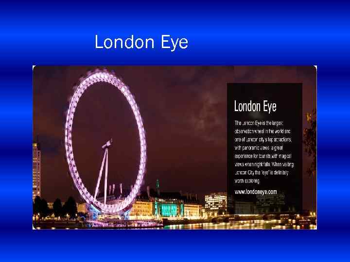 London Eye 