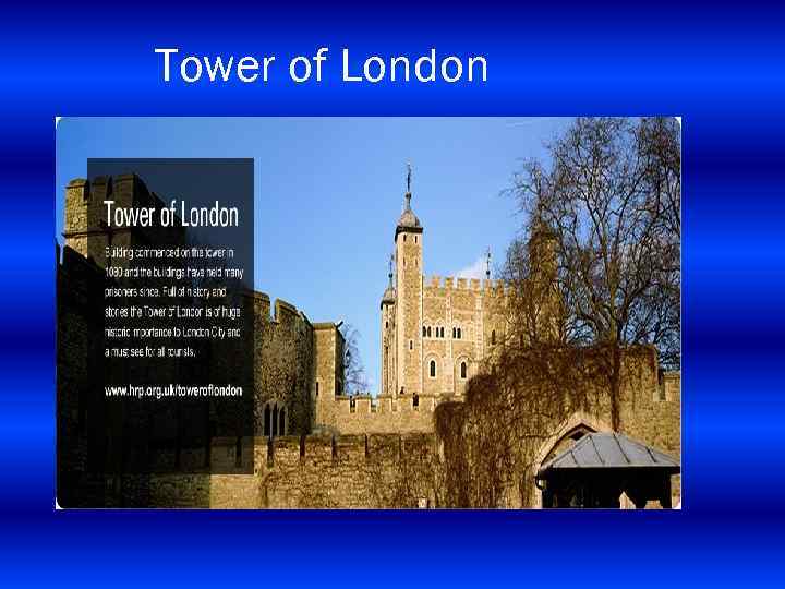 Tower of London 