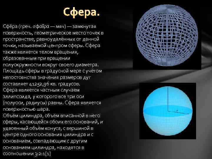 Сферическая поверхность шара. Шар геометрическое тело. Интересные факты о сфере. Замкнутый шар геометрия. Сфера тело вращения.