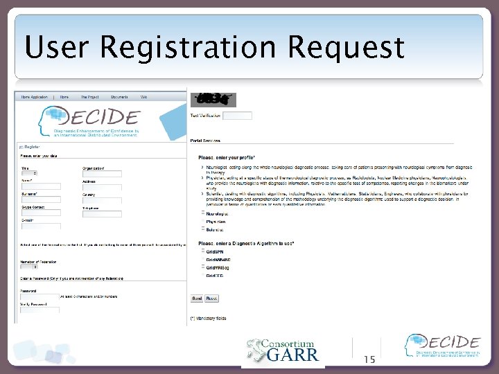 User Registration Request 15 
