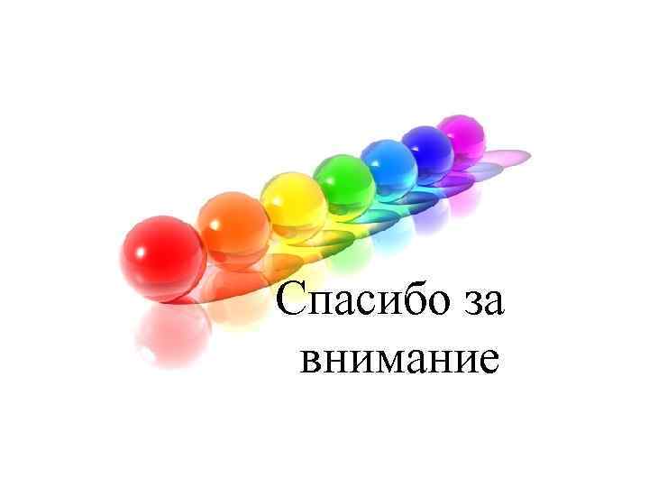 Спасибо за внимание 