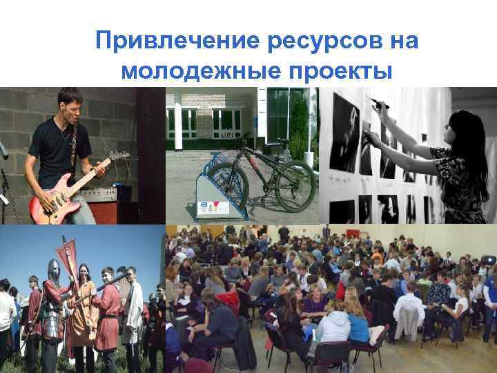 Привлечение ресурсов на молодежные проекты 
