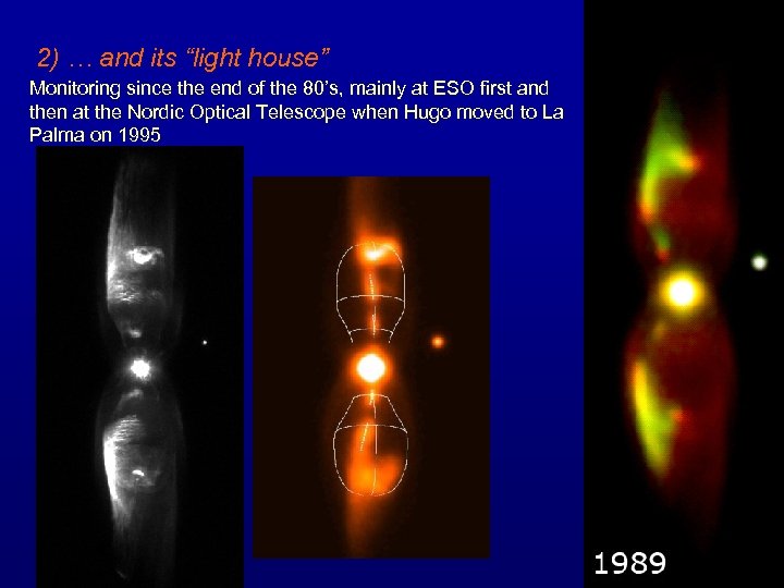 2) … and its “light house” Monitoring since the end of the 80’s, mainly