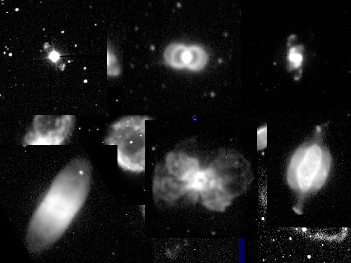 1) Catalogue of CCD images of PNe… The first extensive CCD morphological studies had