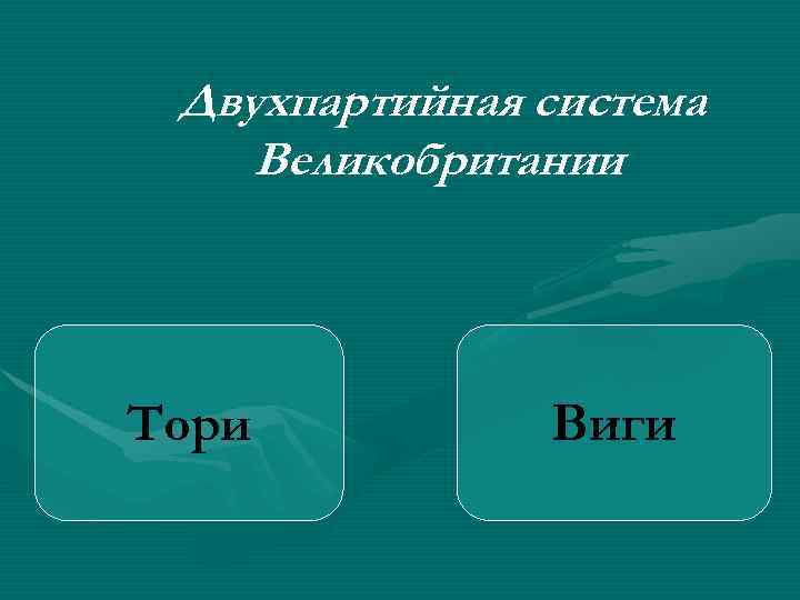 Парламент тори виги