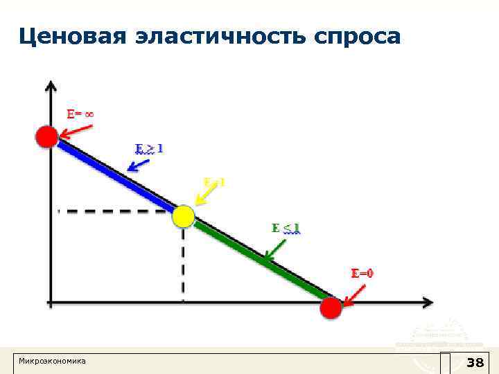 Ценовая эластичность спроса Микроэкономика 38 