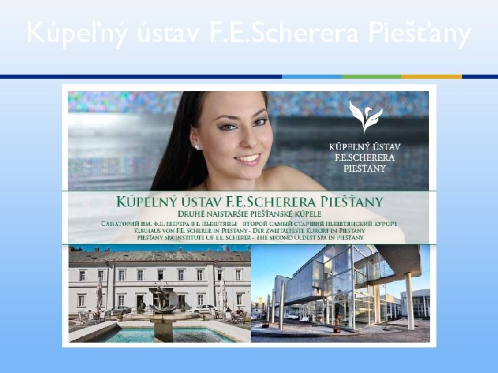 Kúpeľný ústav F. E. Scherera Piešťany 