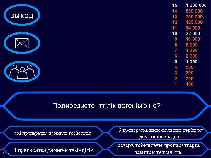 Полирезистенттілік дегеніміз не? екі препаратқа дамиған төзімділік 3 препаратқа және одан көп дәрілерге дамиған