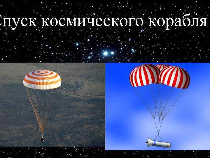 Спуск космического корабля 