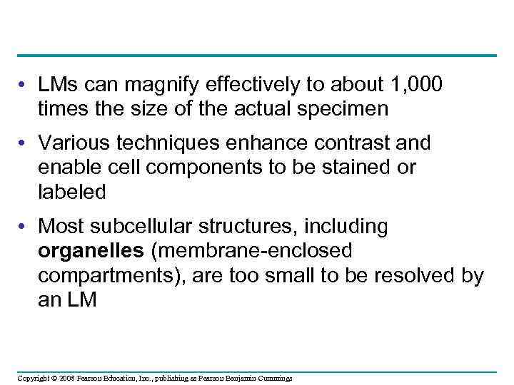  • LMs can magnify effectively to about 1, 000 times the size of