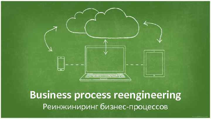 Business process reengineering Реинжиниринг бизнес-процессов 